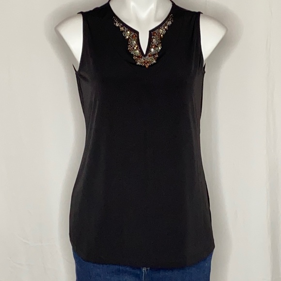 Susan Graver Artisan Liquid Knit Twin Set, S - Picture 4 of 8